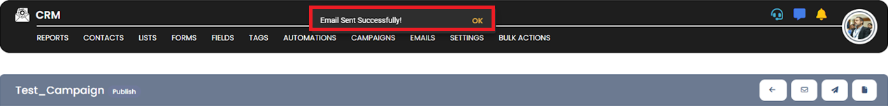 Access campaign panel screenshot