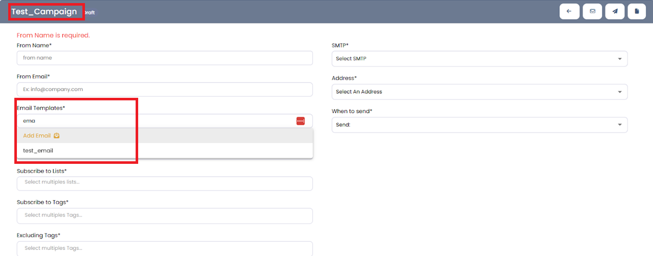 Add email templates screenshot