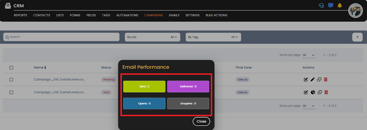 Report     screenshot