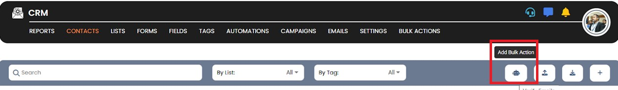 Choose How You Want to Add Contacts screenshot