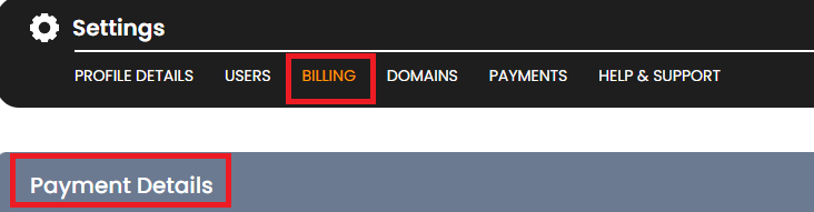 Billing