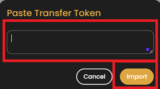 Paste Token
