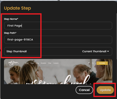 Update Step